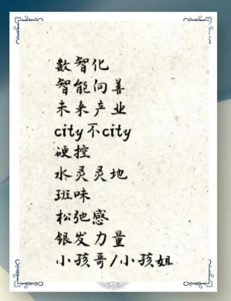 十大网络热词