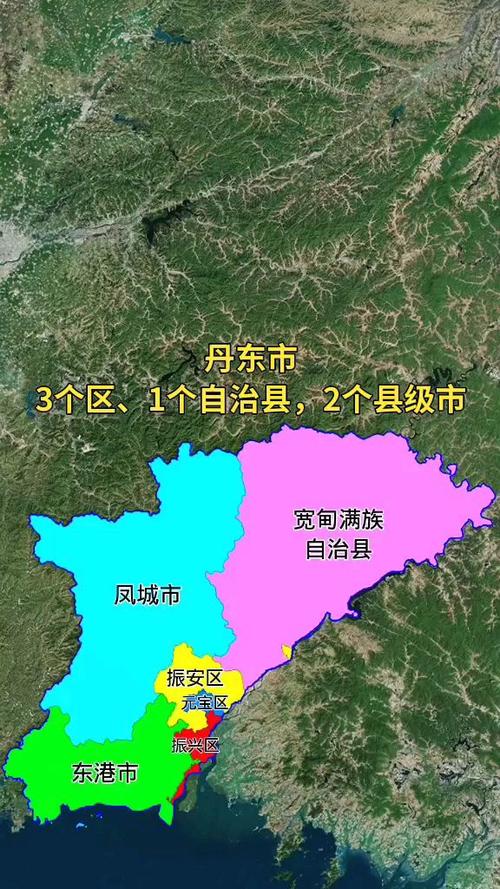 丹东地图最新放大版截图