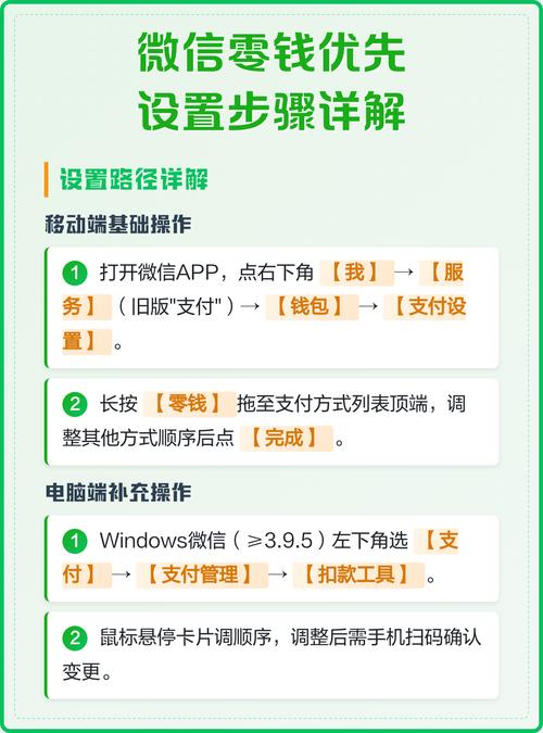 微信优先付款顺序是什么