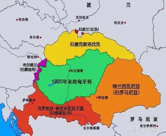 奥匈帝国地图全盛