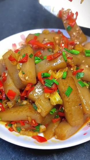 做魔芋豆腐的视频