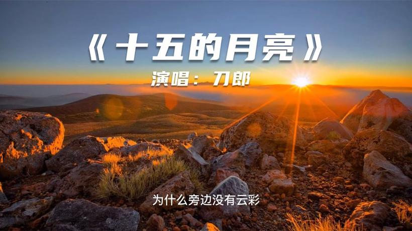 十五的月亮动画片