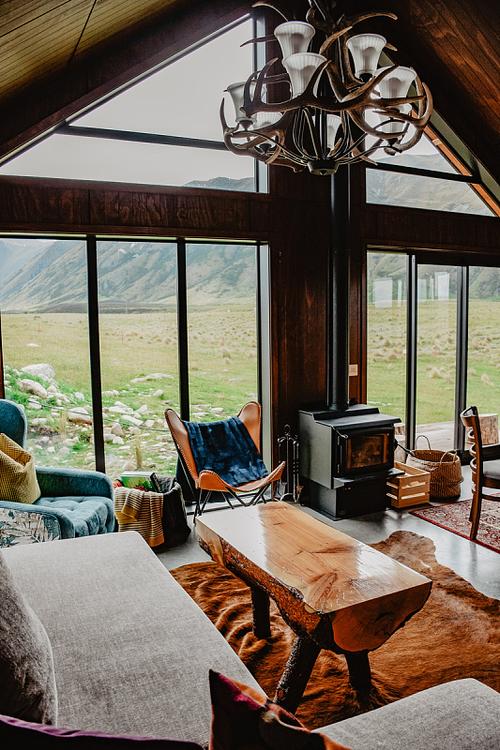 独居山中小屋