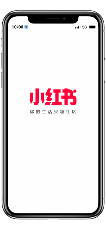 小红书上