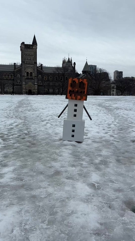 我的世界怎么做雪傀儡