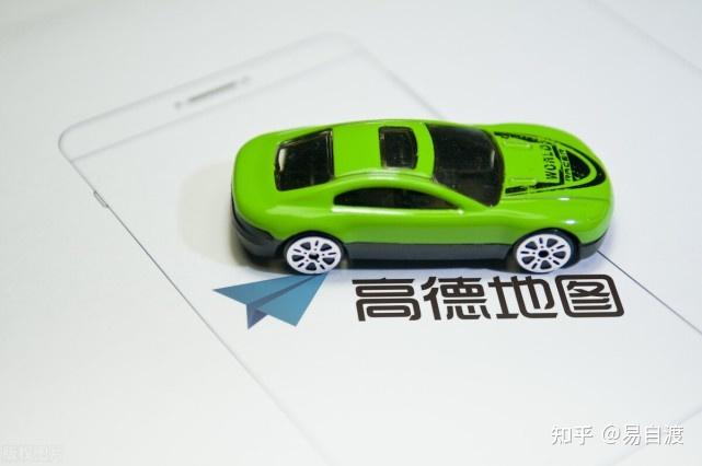 高德地图一大片绿色代表什么