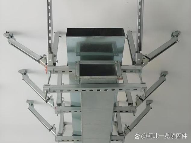 纵向抗震支架示意图