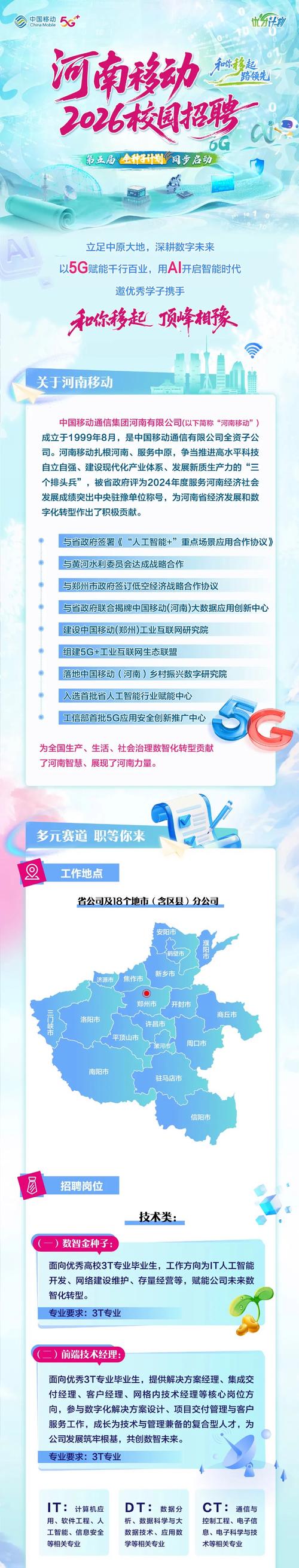 河南移动公司校招好进么