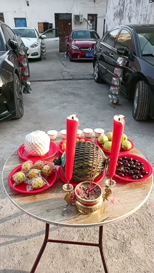祭车一般烧几炷香