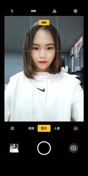 苹果手机拍照如何设置全屏缩略图
