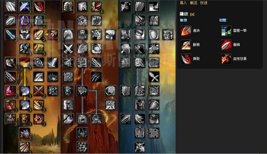 魔兽世界3.13天赋模拟器
