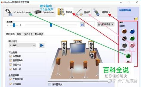 电脑没有高清晰音频管理器
