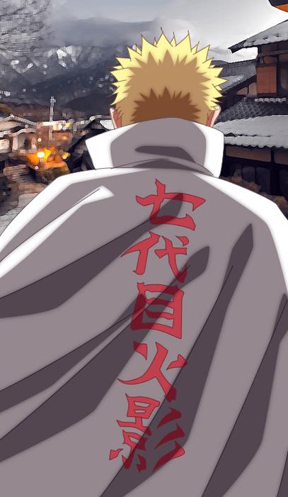 七代目火影背影图片高清缩略图