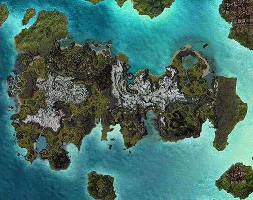 激战2世界大地图
