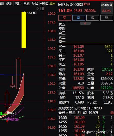 同花顺股票300033图标