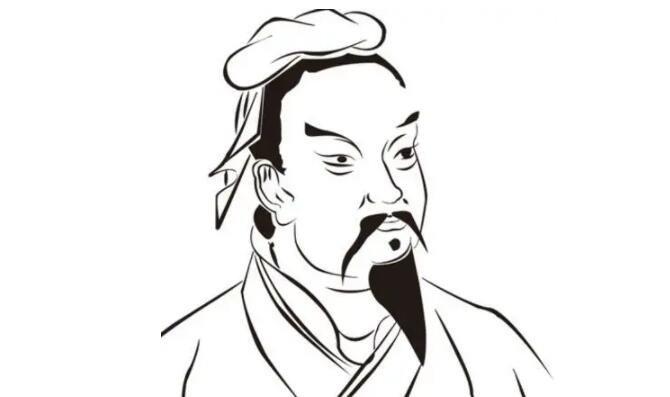 孙膑简笔画