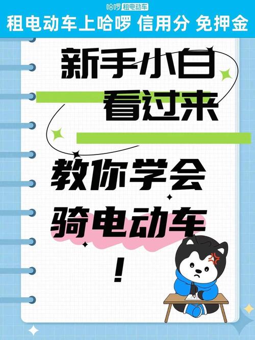 怎样骑电动自行车的教学视频