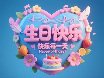 创意生日祝福语简短截图