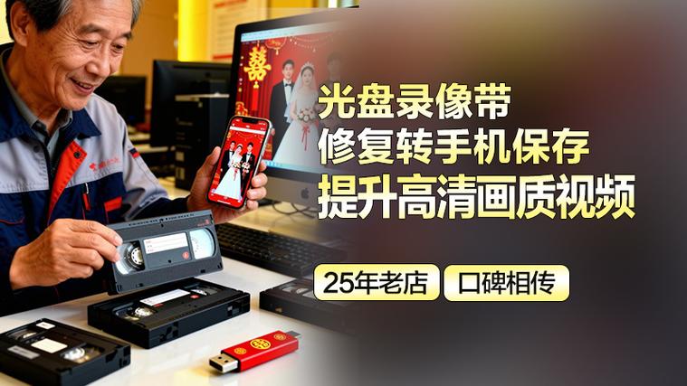上海录像带转优盘的店