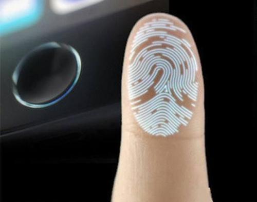 透明胶粘指纹截图