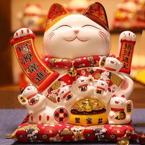 招财猫图片头像