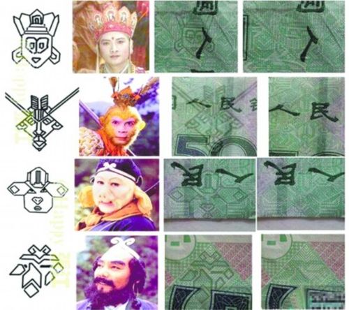 50元钱唐僧师徒图标