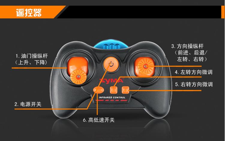 syma遥控器说明书