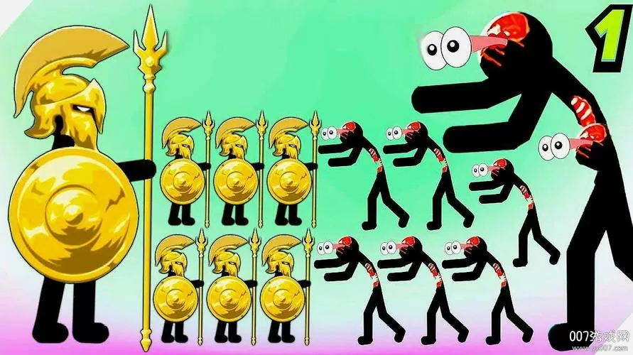火柴人战争999钻石999金币版