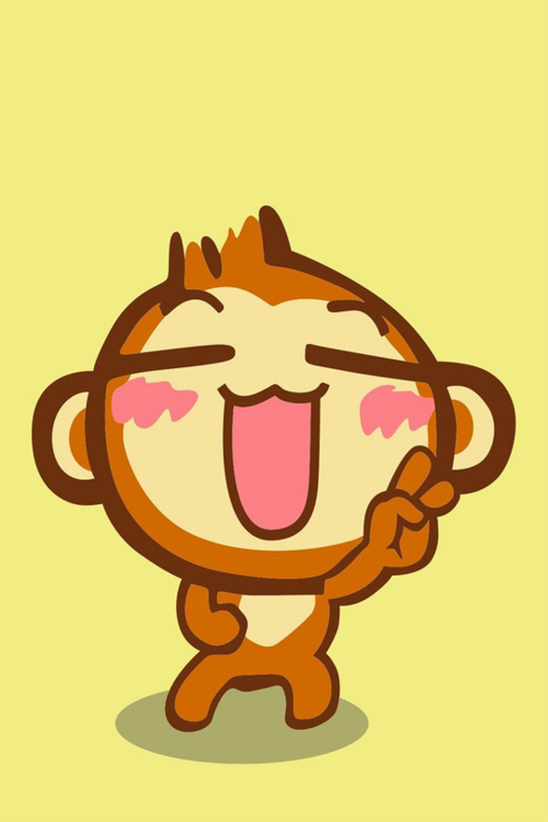 嘻哈猴qq表情缩略图