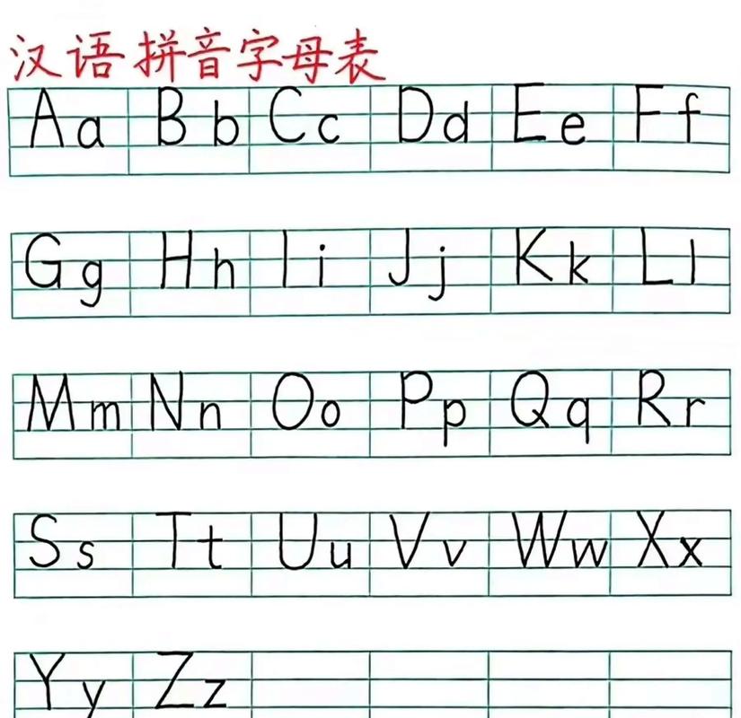 汉语拼音字母大小写图标