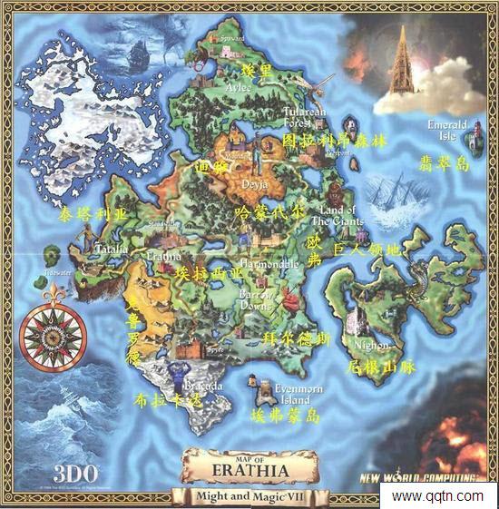 英雄无敌3地图包全图缩略图