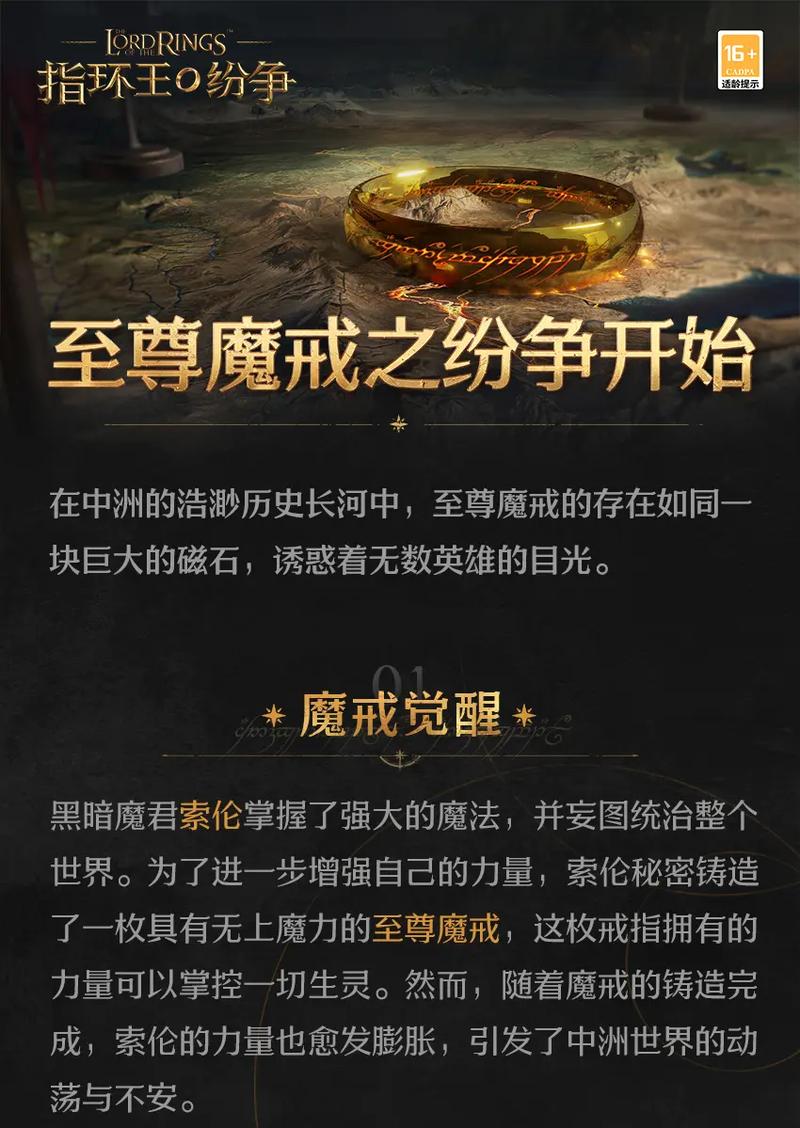魔戒游戏手机版v1.6.2.4最新版本介绍
