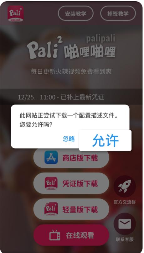 PALIPALI轻量版永久页面入口图标