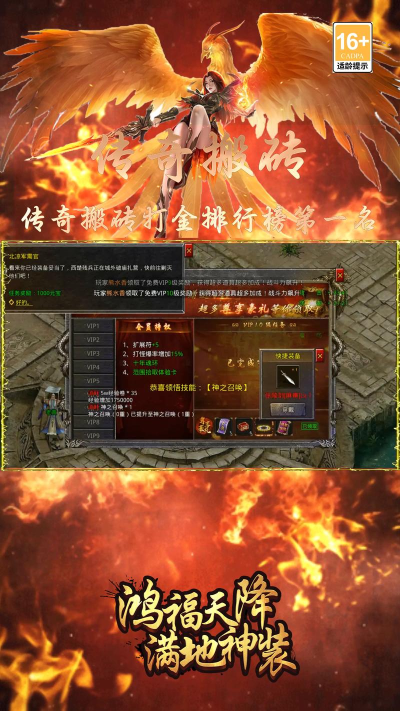 龙城合击传奇搬砖版截图