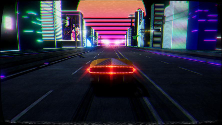 Retrowave壁纸截图