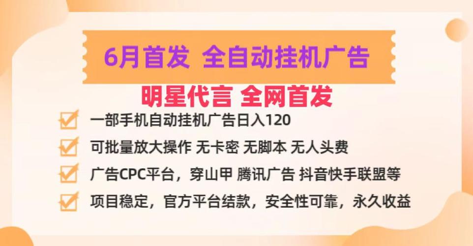 CPC广告联盟挂机v1.0