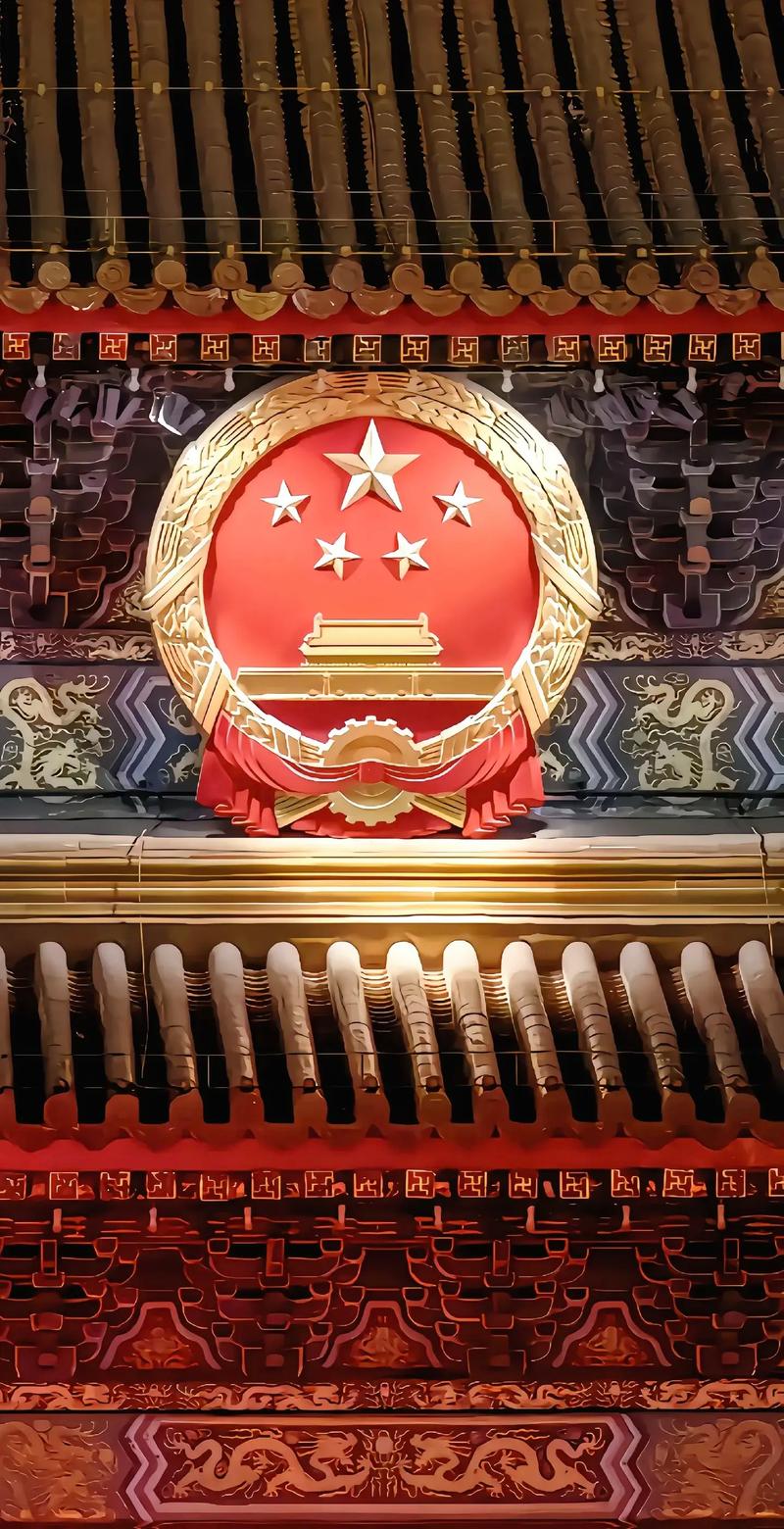 华为国徽息屏图片壁纸高清分享