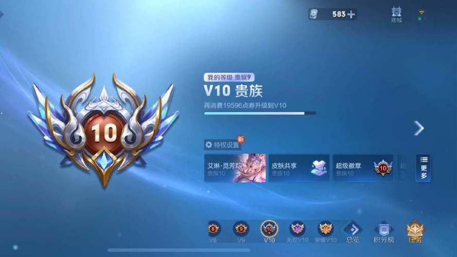 王者荣耀v10大佬