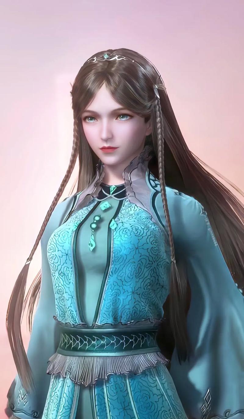 斗罗大陆宁荣荣3D壁纸缩略图