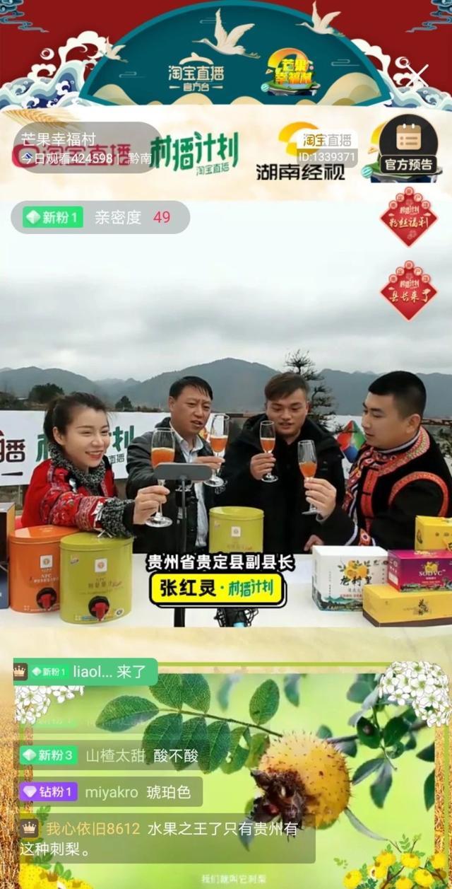 活力贵定直播