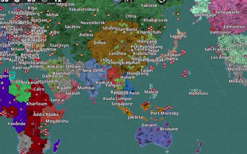 世界征服者4大清帝国模组玩法模式截图