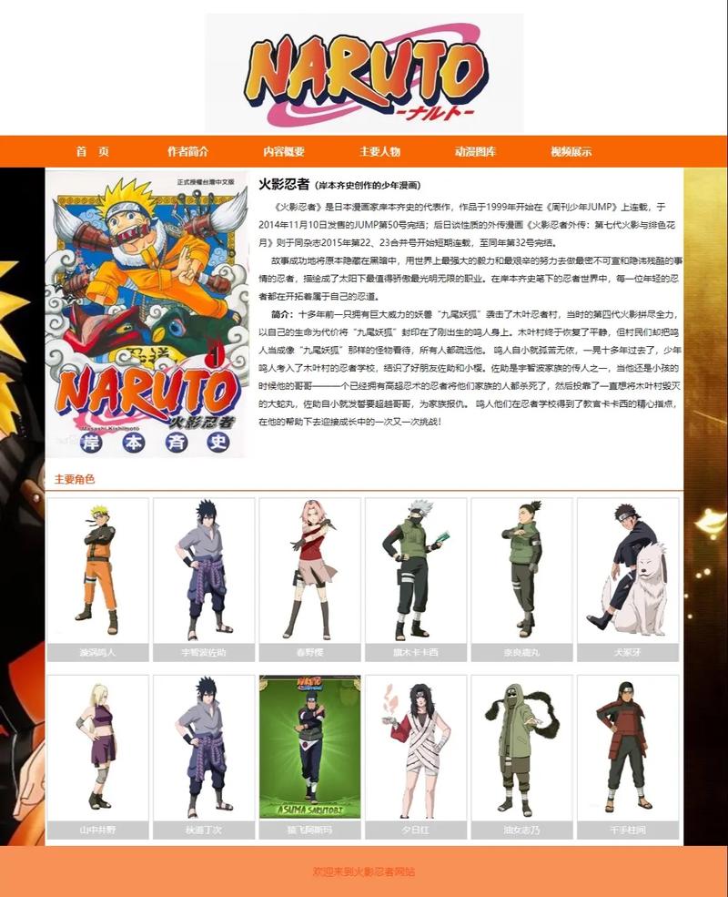 成品动漫的网站源码有哪些