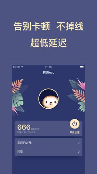 树懒Acc加速器官方版