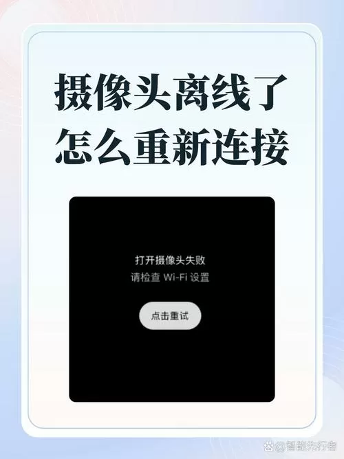 摄像头离线能自动恢复截图