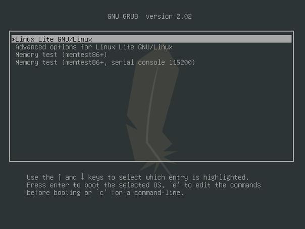 linux grub启动选项