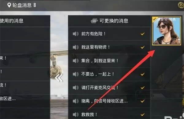 和平精英的语音包在哪设置截图