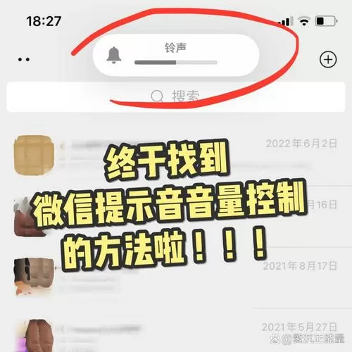 苹果手机怎么调微信语音声音大小