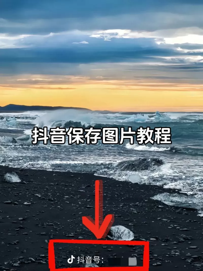 抖音更新后怎么保存照片