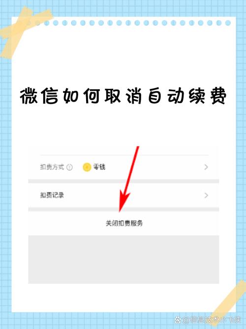 自动续费怎么关闭微信截图