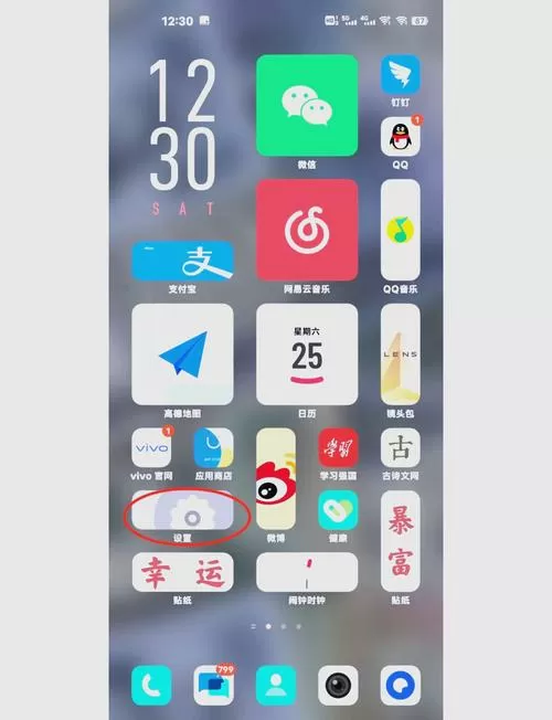 vivo来电闪光灯怎么关